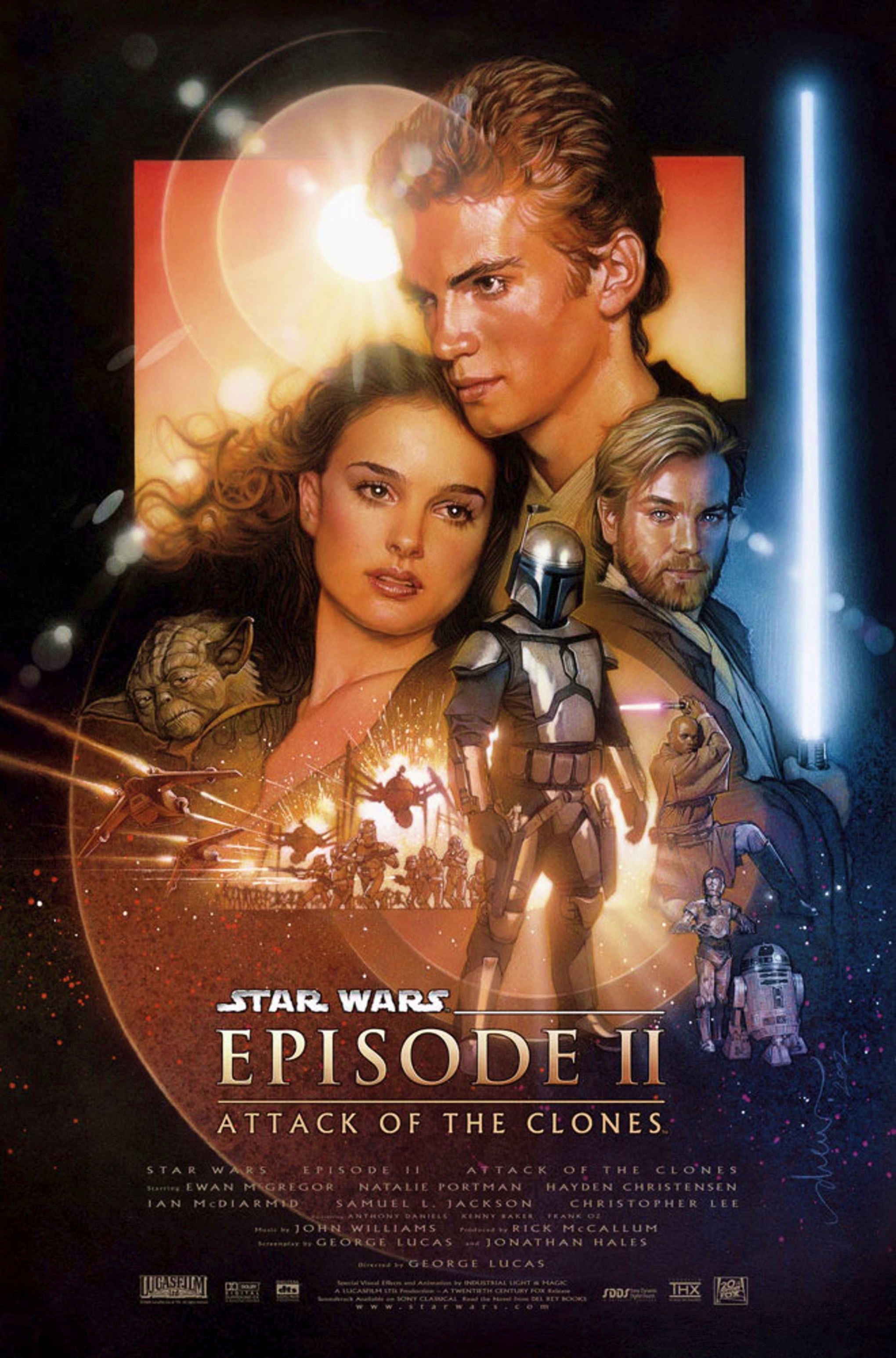 Star Wars Episode II Attack of the Clones Star Wars Episode II Attack of the Clones